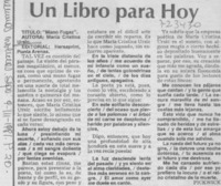 Mano fugaz" Mano fugaz"