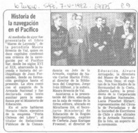 Historia de la navegación en el Pacífico. Historia de la navegación en el Pacífico.