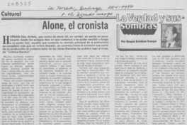 Alone, el cronista Alone, el cronista