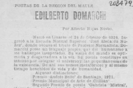 Edilberto Domarchi Edilberto Domarchi