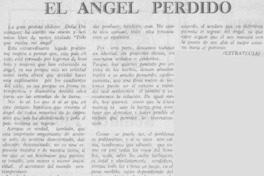 El Angel perdido El Angel perdido