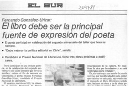 El Libro debe ser la principal fuente de expresión del poeta El Libro debe ser la principal fuente de expresión del poeta