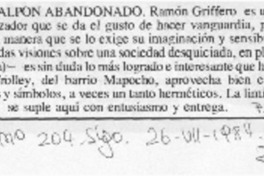 "Historias de un galpón abandonado" "Historias de un galpón abandonado"
