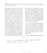 "Memorias del tiempo viejo" "Memorias del tiempo viejo"