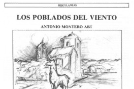 Los poblados del viento Los poblados del viento