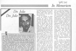 Dn Julio Dn Julio Dn Julio Dn Julio