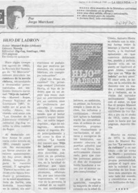 Hijo de ladrón Hijo de ladrón