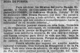 Hoja de poesía Hoja de poesía
