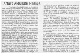 Arturo Aldunate Phillips Arturo Aldunate Phillips