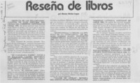 Reseña de libros Reseña de libros