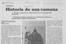 Historia de una comuna Historia de una comuna