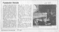 Fundación Neruda. Fundación Neruda.