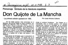 Don Quijote de la Mancha Don Quijote de la Mancha