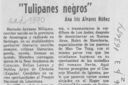 "Tulipanes negros" "Tulipanes negros"