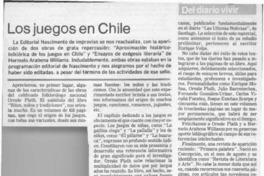 Los juegos en Chile Los juegos en Chile