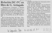 Relación DC-PC en libro de G. Arriagada Relación DC-PC en libro de G. Arriagada