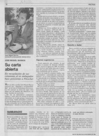 Su carta abierta Su carta abierta