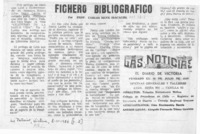 Fichero bibliográfico Fichero bibliográfico