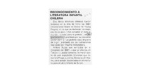Reconocimiento a literatura infantil chilena Reconocimiento a literatura infantil chilena