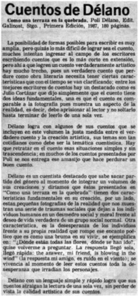 Cuentos de Délano Cuentos de Délano