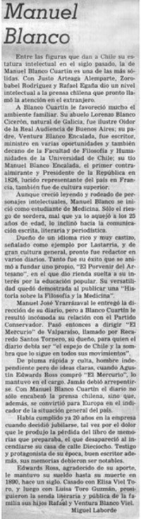 Manuel Blanco Manuel Blanco