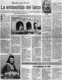 La embestida del laico La embestida del laico