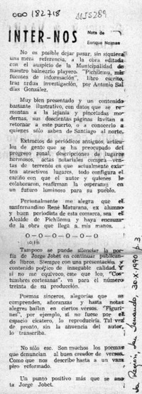 Inter - Nos Inter - Nos