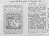 Nuevo libro para la fantasía. Nuevo libro para la fantasía.