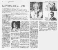 La pluma en la tinta La pluma en la tinta