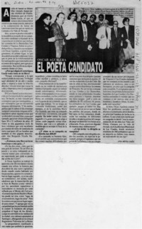 El poeta candidato El poeta candidato