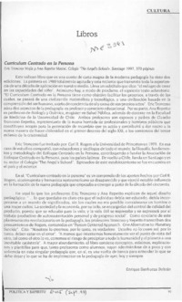 Currículum centrado en la persona Currículum centrado en la persona