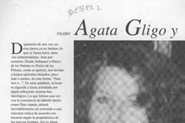 Agata Gligo y María Luisa Bombal Agata Gligo y María Luisa Bombal
