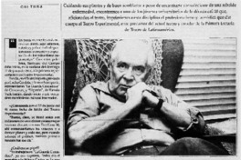 80 años con el teatro en la sangre 80 años con el teatro en la sangre