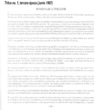 Homenaje a Teillier Homenaje a Teillier