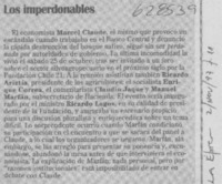 Los imperdonables Los imperdonables