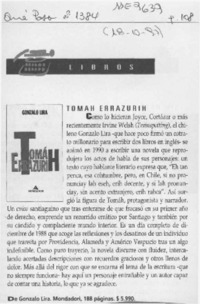 Tomá Errázurih Tomá Errázurih