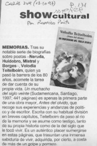 Memorias Memorias