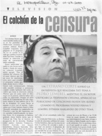 El colchón de la censura El colchón de la censura