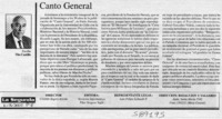 Canto General Canto General