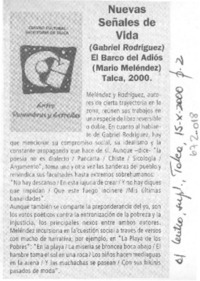 Nuevas señales de vida. Nuevas señales de vida.