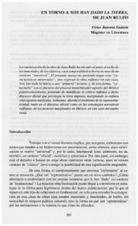 En torno a nos han dado la tierra, de Juan Rulfo En torno a nos han dado la tierra, de Juan Rulfo