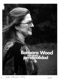 Barbara Wood con doble personalidad Barbara Wood con doble personalidad