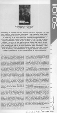La danza de la realidad La danza de la realidad