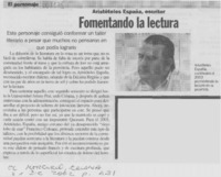 Fomentando la lectura. Fomentando la lectura.