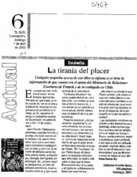 La Tiranía del placer La Tiranía del placer