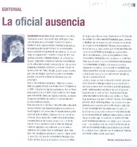 La oficial ausencia La oficial ausencia