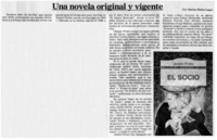 Una novela original y vigente Una novela original y vigente
