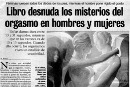 Libro desnuda los misterios del orgasmo en hombres y mujeres Libro desnuda los misterios del orgasmo en hombres y mujeres