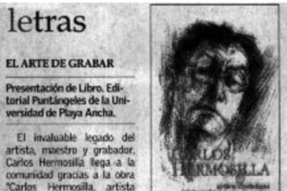 El arte dde grabar. El arte dde grabar.