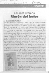 La Alegría del pueblo La Alegría del pueblo